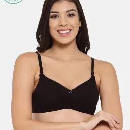 Inner Sense Black Non Wired Padded T-shirt Bra-picture-17