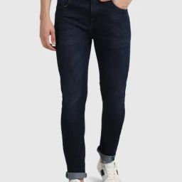 United Colors of Benetton Navy Regular Fit Jeans-image-86
