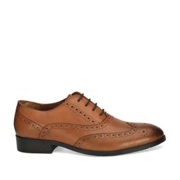 San Frissco Men's Tan Brogue Shoes-picture-6