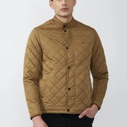 Van Heusen Golden Regular Fit Quilted Jacket-image-5