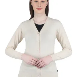 MOCA by Monte Carlo Cream Cardigan-picture-31