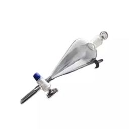 Eduscope Borosilicate Glass Separating Funnel Transparent 500 ml With Glass Stopcock, ‎EDUPTEESTOC-37