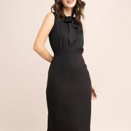 Fablestreet Black Bodycon Dress-image-43
