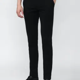 Van Heusen Black Slim Fit Trousers-picture-7