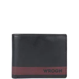 WROGN Men Leather Two Fold Wallet image 3