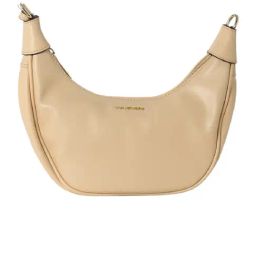 Van Heusen Beige Solid Medium Sling Handbag-88