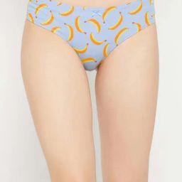 Clovia Cotton Pack of 3 Low Waist Printed Thong with Inner Elastic image 2