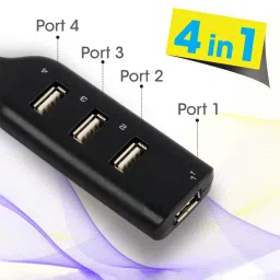 Zebronics K20 Wired Keyboard and Mouse Combo with 90HB USB HUB (Black) image 3