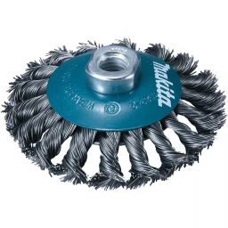 Makita 100 mm Galvanized Steel Brush with 0.5 mm Braided Wire, D-39861-image-77