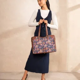 ZOUK Paisley Print Printed Tote Handbag image 1