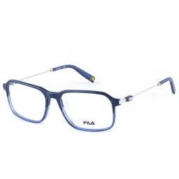 Fila Blue Rectangular Eye Frames for Men image 1