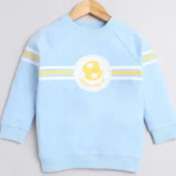 Bumzee Boys Sky Blue Printed Full Sleeves Sweatshirt-image-31