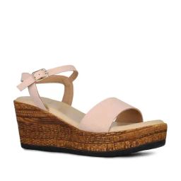 Inc.5 Women's Peach Ankle Strap Wedges-image-95