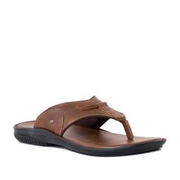 Khadim Men's Brown Thong Sandals-image-43