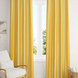 Galaxy Home Decor Yellow Set of 2 Door Curtain-image-58
