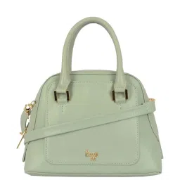 Baggit Green Textured Medium Bowler Bag image 1