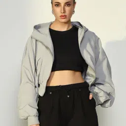 showoffff Showoff Grey Cotton Relaxed Fit Jacket-picture-30