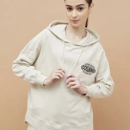 KAPPA Beige Hood Hoodie-image-15