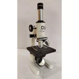 MAURYA SCIENTIFIC Student Compound Biological Microscope With Led Lemp & 2 Prepared 50 Blank Slides image 2