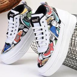Prolific Women's Multicolor Ankle High Sneakers-image-71