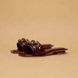 Eridani Women's ChrySld- Maroon Casual Sandals-picture-24