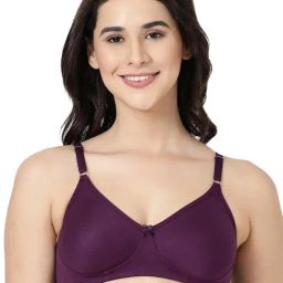 BLOSSOM PURPLE Full Coverage T-Shirt Bra-picture-10