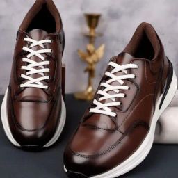 Louis Stitch Men's Tan Casual Sneakers-image-83