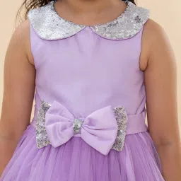 A.T.U.N. Kids Mauve Sequence Avery Dress image 5