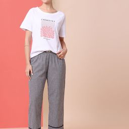 Chemistry Women Printed Pure Cotton Night suit-image-46