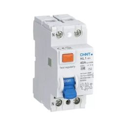 Chint Type A 2 Pole Residual Current Circuit Breaker 6kA NL1-63-39