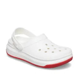 Crocs Unisex Crocband White Back Strap Clogs-image-48