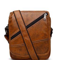 ENSIDE Men Textured Messenger Bag-image-88
