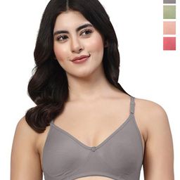 LILY Women Ayir Pack Of 4 Full Coverage T -Shirt Bra-picture-38