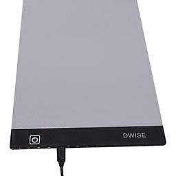 Syga A4 Size LED Lighted Drawing And Tracing Board - Black-16