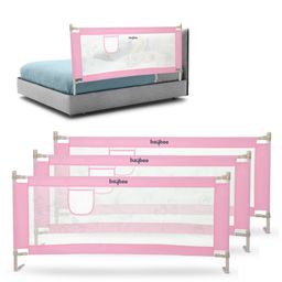 BAYBEE Baby Bed Rails Guard Barrier for Baby Kids Safety, Foldable Bed Rail Falling Protector Fence with 7 Adjustable Height (180x63 cm, (Pack of 3) Pink) - (Color & Design May Vary)-picture-11