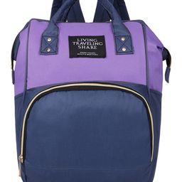 Kritiu Backpack Style Maternity Classic Solid Daiper Bag - Multicolor-image-94