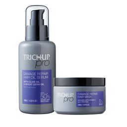 TRICHUP Damage Repair Serum - 10 ml & Hair Mask - 200 ml-24