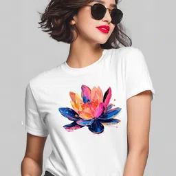 Storeily Printed Short Sleeves Round Neck T-shirt-image-94