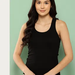 Leading Lady Women Pack of 3 Camisoles m-SARA-BLACK-3-image-39