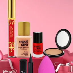 Adbeni Color Diva Set Of 6 Glamorous Makeup Combo - 013-3
