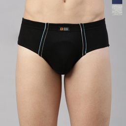 DIXCY SCOTT Pack Of 3 Pure Cotton Ribbed Basic Briefs DSO-SALSA-BRF-P3-ASST-image-39