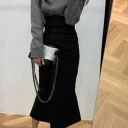 all about you Pencil Midi Skirt-picture-44