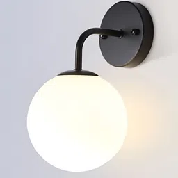 Lyse Decor Black Metal Wall Lamp-image-21