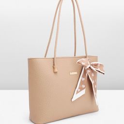 Mast & Harbour Textured Structured Shoulder Bag image 3