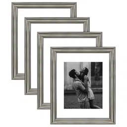 Art Street Silver-Toned & White 2 to 4 Pieces Wood Wall Photo Frames-picture-30