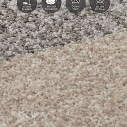 OBSESSIONS Grey & Brown Geometric Printed FloorRunners image 3