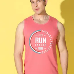 WOOSTRO Printed Gym Innerwear Vest VWS26 RUN PEACH-image-13