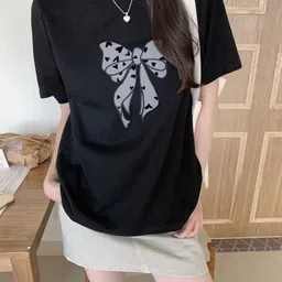 Outzidr Women Round Neck T-shirt-image-46