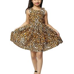 Wow Princess Baby Girls Casual Knee Length Kids Dress Frock-picture-30