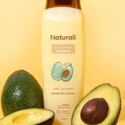 Naturali Damage Repair Shampoo With Moringa Oil & Avocado - 370ml-24